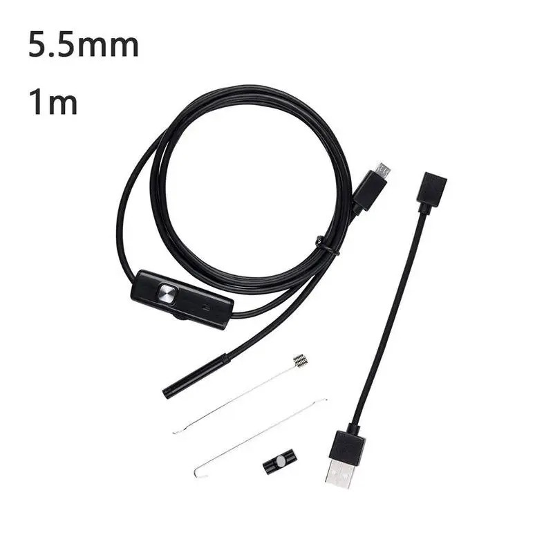 5,5 мм USB Android телефон поставляется с фотокамерой трубка авто камера кондиционер ремонт воздуха W7F4