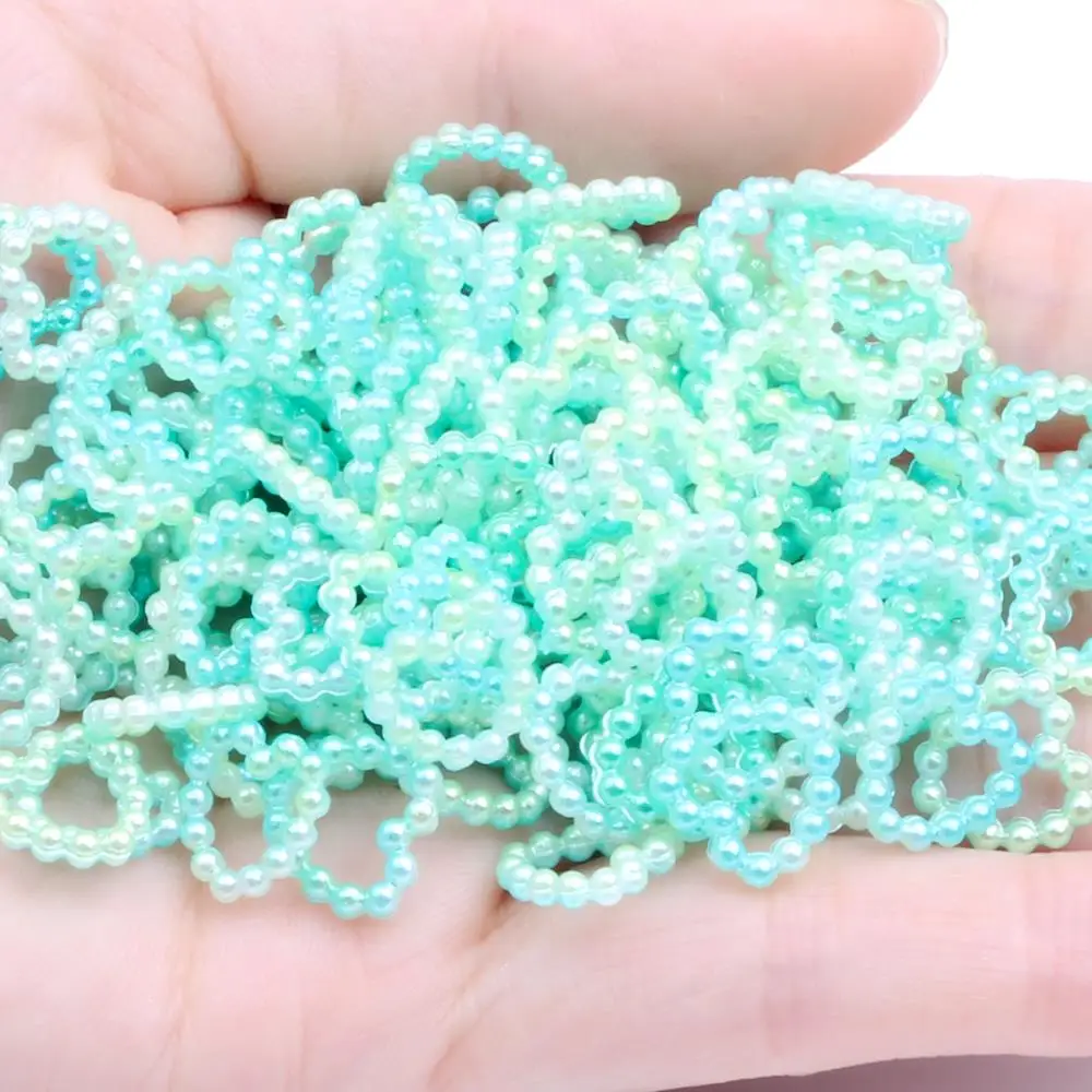 

Half Heart 120pcs 11mm Rainbow Imitation Pearl Art Resin Rhinestones Flatback DIY Crafts Jewelry Making Wedding Decoration