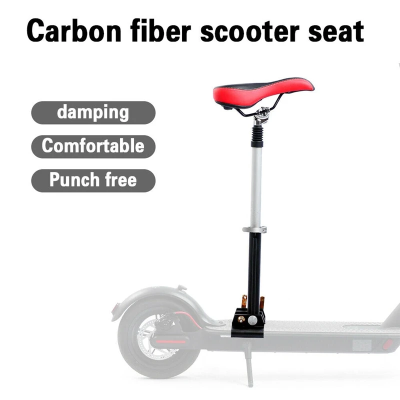  Adjustable Electric Scooter Chair Saddle Seat Set for Xiaomi M365 Retractable
