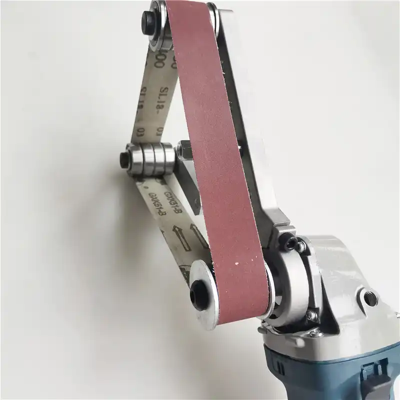 Grinder Pipe and Tube Belt Sander Attachment Stainless Steel Metal Wood