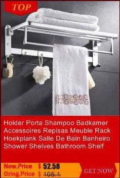 Estante Prateleira Parede Etagere Lazienka Estanteria Rotatable Salle De Bain Wall Shower Accessories Towel Rack Bathroom Shelf