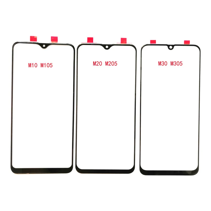 Для Samsung Galaxy M10 M20 M30 M105 M205 M305 переднее внешнее стекло экрана крышка объектива |