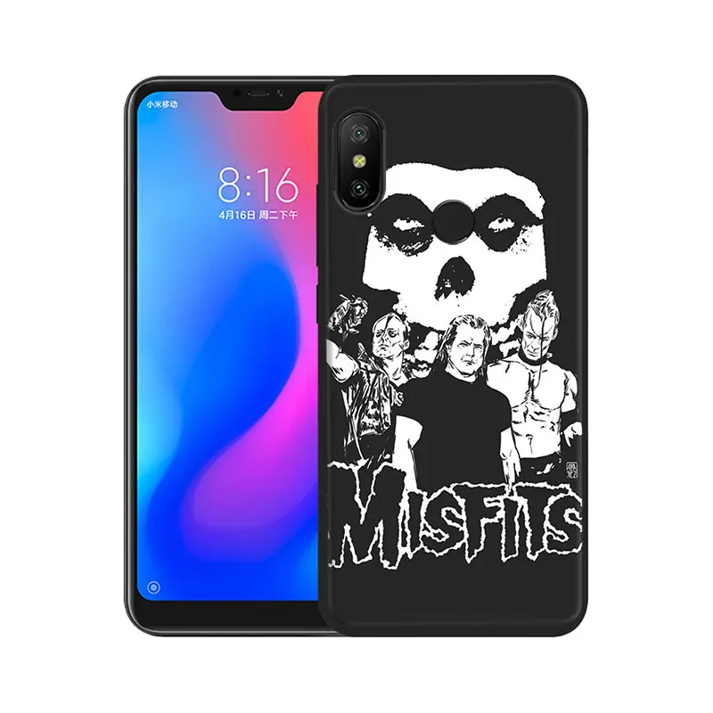 The Misfits Данциге мягкий чехол для мобильного телефона чехол для Redmi K20 5 6 7 A S2 GO Note 5, 6, 7, 8 Pro 4 4X Pro