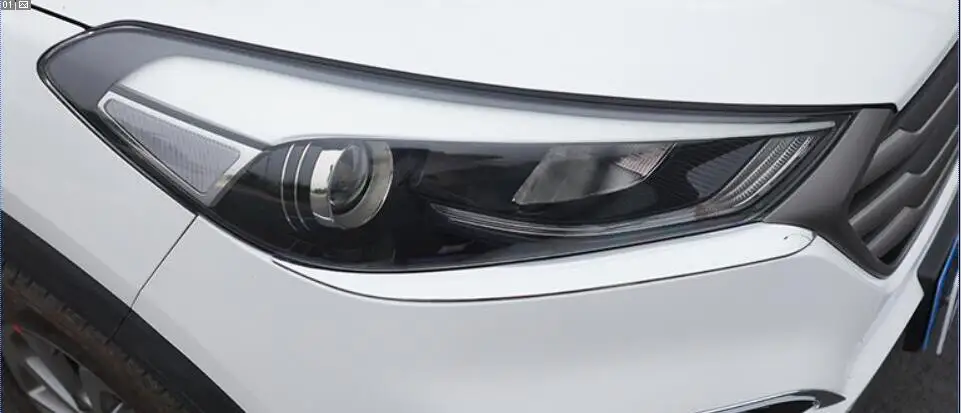 Аксессуары для Hyundai Tucson 2015 2017 хромированный светильник на переднюю головку