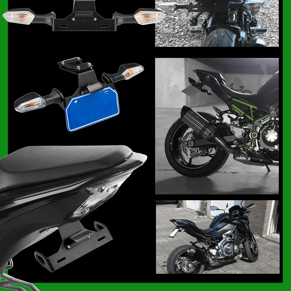 Держатель номерного знака для KAWASAKI Z900- 18 19 мотоцикл ХВОСТ Tidy Fender Eliminator номерной знак светодиодный светильник Z 900