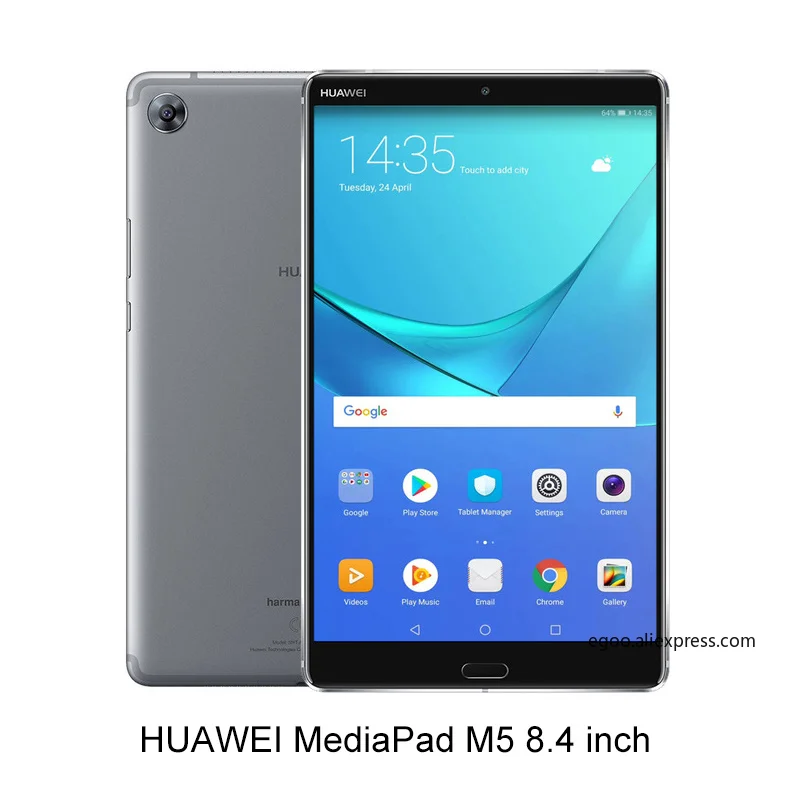 Huawei MediaPad M5 8 4 дюймов octa core Гб Ram 32 ГБ/64 Гб/128G Rom Wifi / LTE Android 0 2K IPS 2560x1600 отпечатков