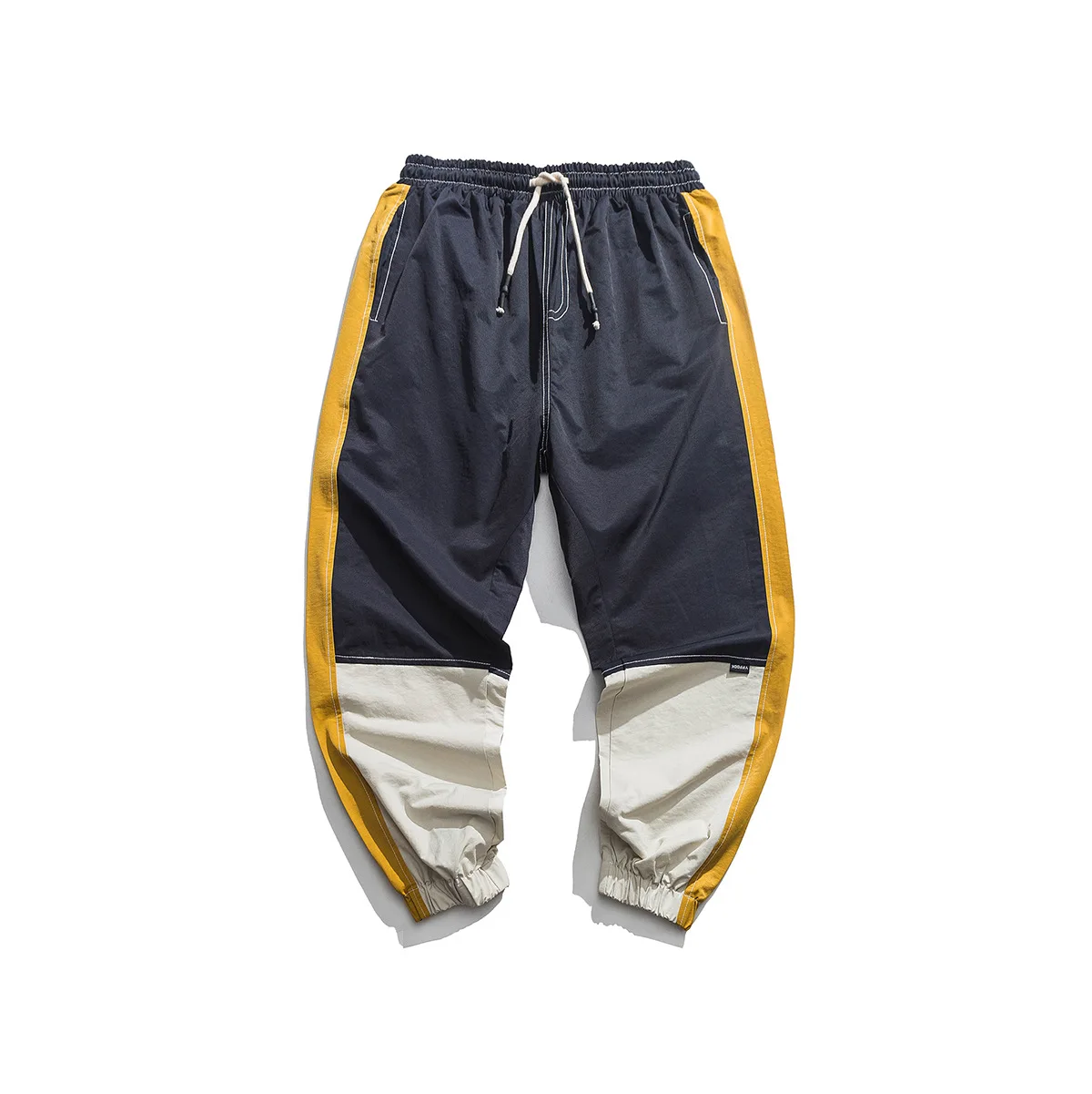 

Luoye luo ye 2019 Autumn New Style Men Loose-Fit Multi-color Mosaic Ankle Banded Pants Yd786