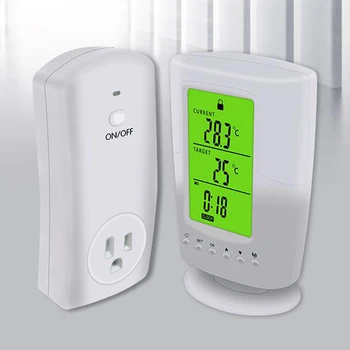 

Remote Control Thermostat Temperature Socket Smart Programmable Controller