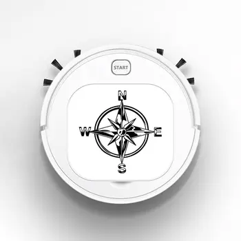 

Robot Vacuum Cleaner Intelligent Automatic Mopping Clean Robot for Hard Floor Carpet NSWE Tribal Compass Rose Nautical Star