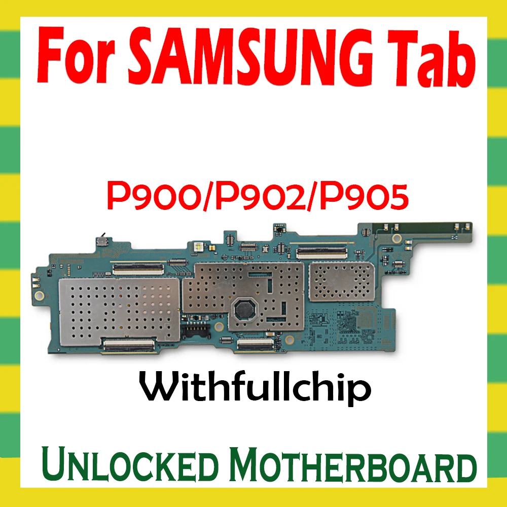 Разблокированная материнская плата для Samsung Galaxy Tab Note Pro 12 2 P900 P902 P905 с полными