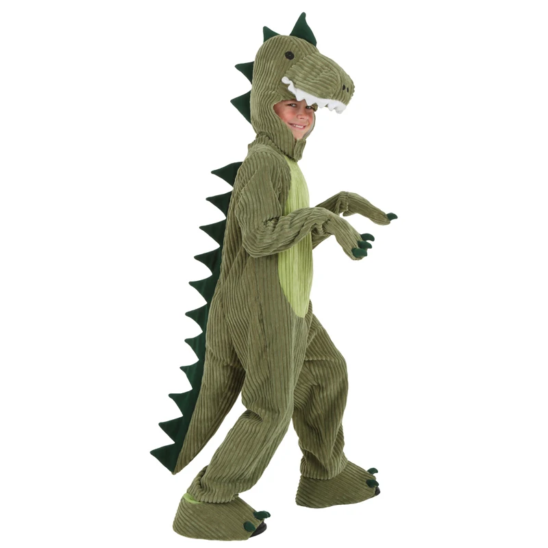Детский костюм T-Rex косплей-Униформа с животными для малышей детское платье