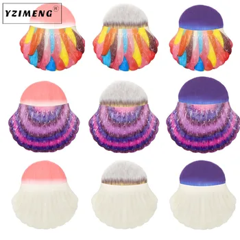 

Shell Makeup Brush Fishtail Bottom Brush Powder Blush Cosmetic Brushes Tool j319