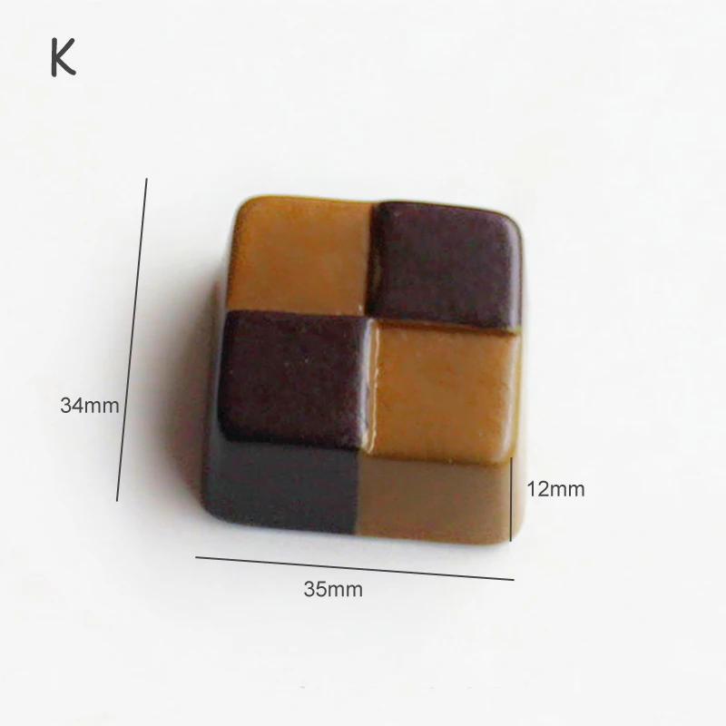 1 шт. магнитная наклейка на холодильник Моделирование еда шоколад украшения DIY магнит на холодильник в виде торта домашний Декор Аксессуары - Цвет: K