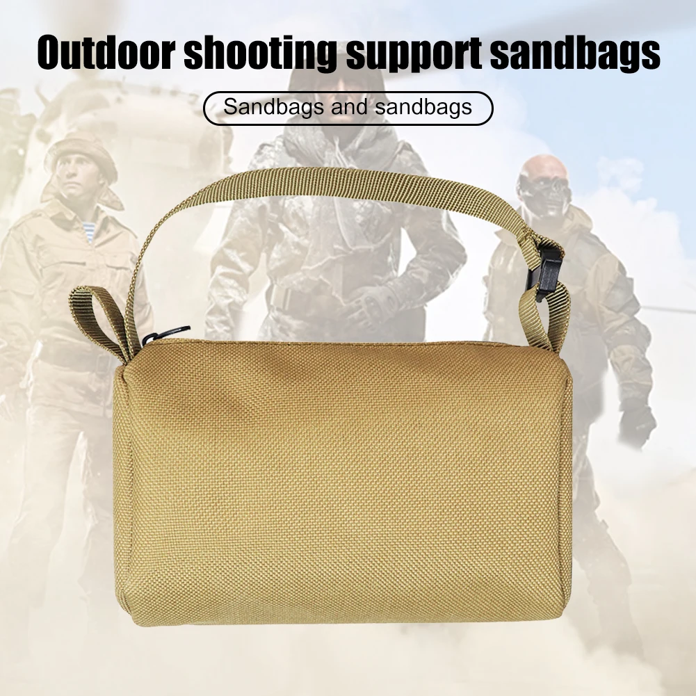 Shooting Front Support Bag Sniper Target Stand Front Rear Bag Unfilled Outdoor Driver Hunting Rifle Shooting Rest Holder Sandbag 3