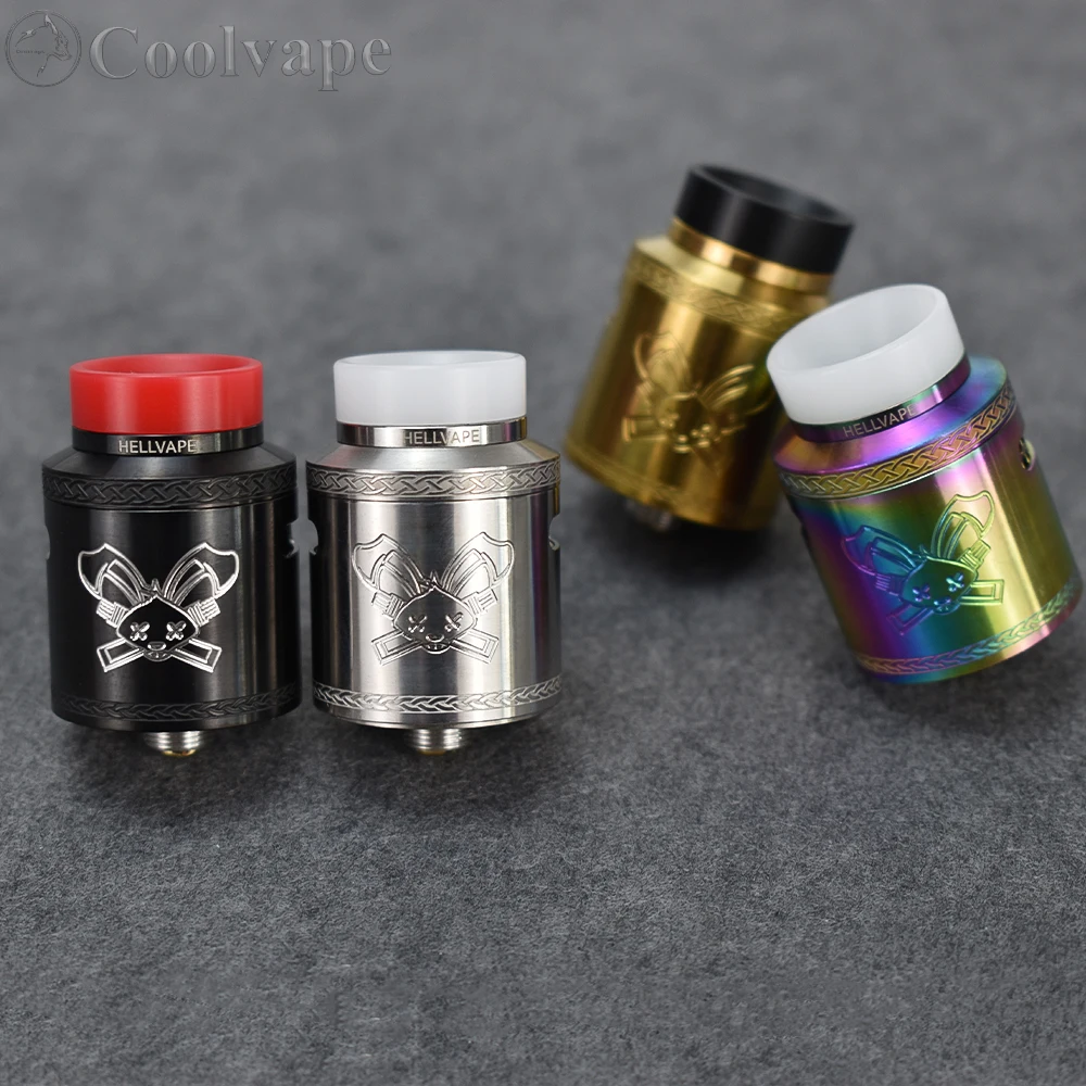 

Dead Rabbit V2 RDA Atomizer with Squonk BF PIN Dual Coil deck Vape Tank 24mm rda vs Apocalypse GEN 2 RDA