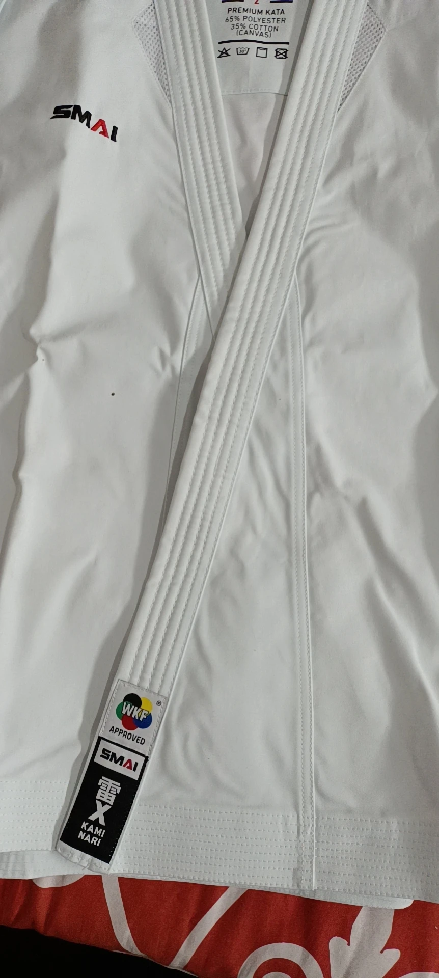(3C) 14OZ Премиум KATA GI - KAMINARI X Оригинальная Kata karategi GI SMAI официальная форма для каратэ Kata, каратэги Kata WKF одобренная (art.: 7ae9c0b3d) - 7ae9c0b3d