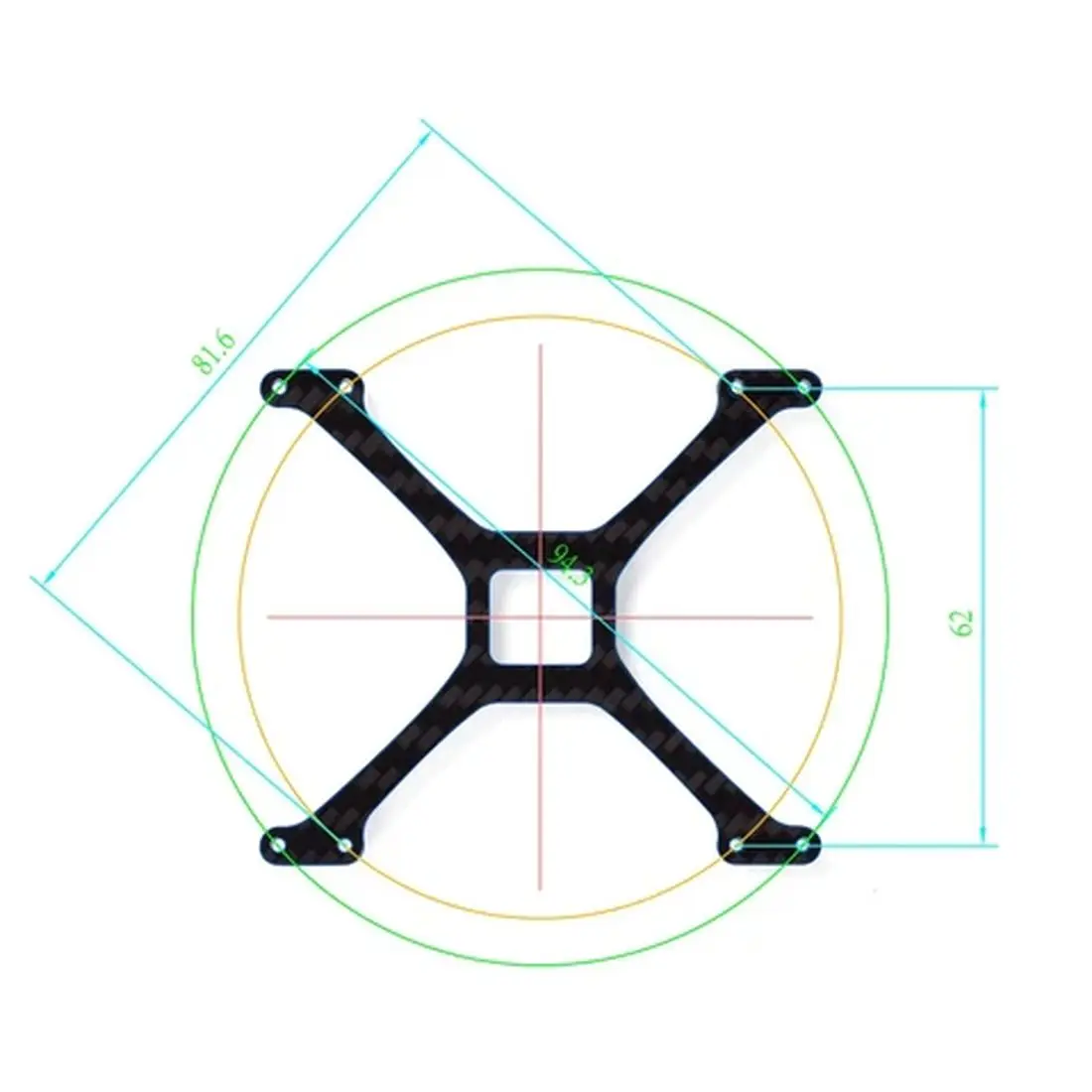 BETAFPV Beta85X 4S Cine BWhoop Carbon Fiber Frame Kit Support 1105 5000KV Brushless Motors for Beta85X Cine BWhoop Racing Drone