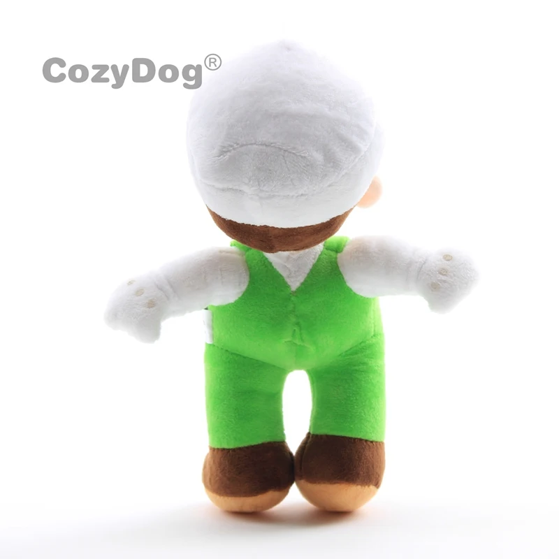 25 см серия Марио плюшевые игрушки огненный Луиджи огненный Mario Мягкие Игрушки для маленьких детей Рождественский подарок на день рождения