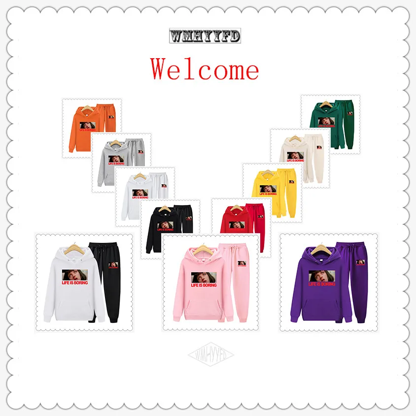 

Wmhyyfd Brand News Mannen Herfst Winter Print Hoodies + Broek Fashion Slim Fit Mannen Set Hoodie Broek Hip hop Trui Hoody