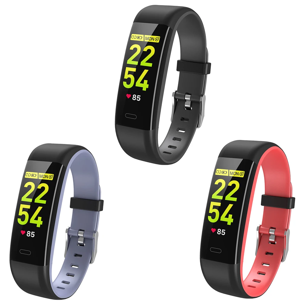 

Y59 Smart Wristband Fitness Tracker Watch Health Heart Rate Band Blood Pressure Waterproof SmartBracelet For Men Smartband vs m2