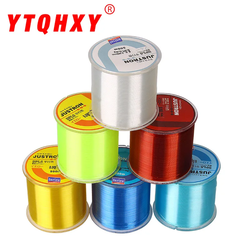 

500 M 100% Nylon super strong fishing leader line Monofilament Line Carp Fishing 6LB to 37LB Sinking Line Carp Fishing mainline