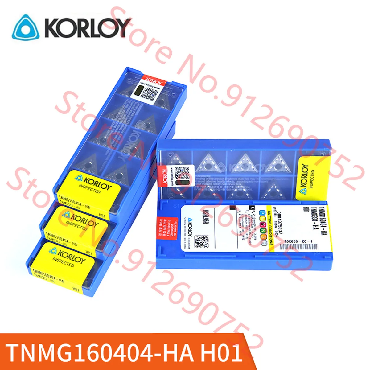 

TNMG160404-HA/TNMG160408-HA H01 NC3120 PC9030 PC5300 Cutting Carbide Insert Inserts