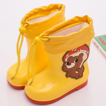 

Children's Shoes PVC Kids Baby Cartoon Shoes Water Shoes Waterproof Rain Boots Toddler Girl Non-slip Rain Boots Winter kl839
