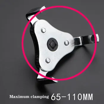 

Three-Jaw Oil Grid Wrench Oil Filter Element Disassembly Tool Total Heat Treatment Precision Polishing 1 Pcs