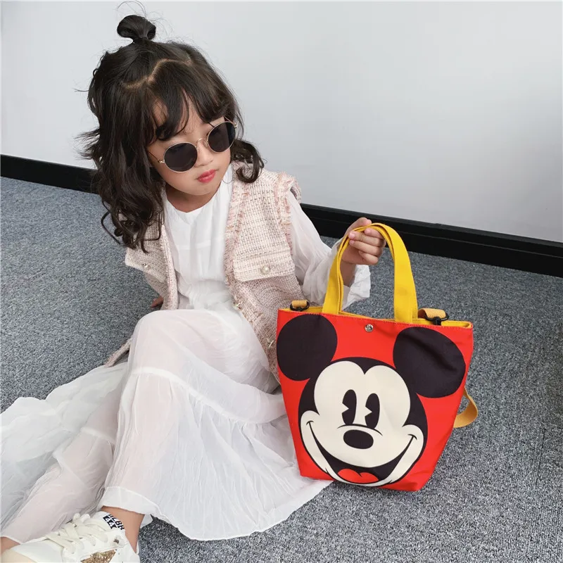 

Korean-style Children's Bags 2019 New Style Men And Women Children Cartoon Crossbody Bag Versitile Fashion Street Canvas Handbag