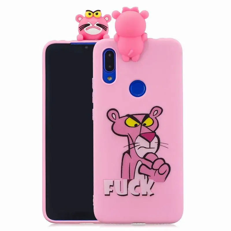 B Style 3D мультяшный чехол для телефона huawei P30 Lite Pro Y7 Y9 P20 Lite Мягкий силиконовый чехол из ТПУ - Цвет: B Style