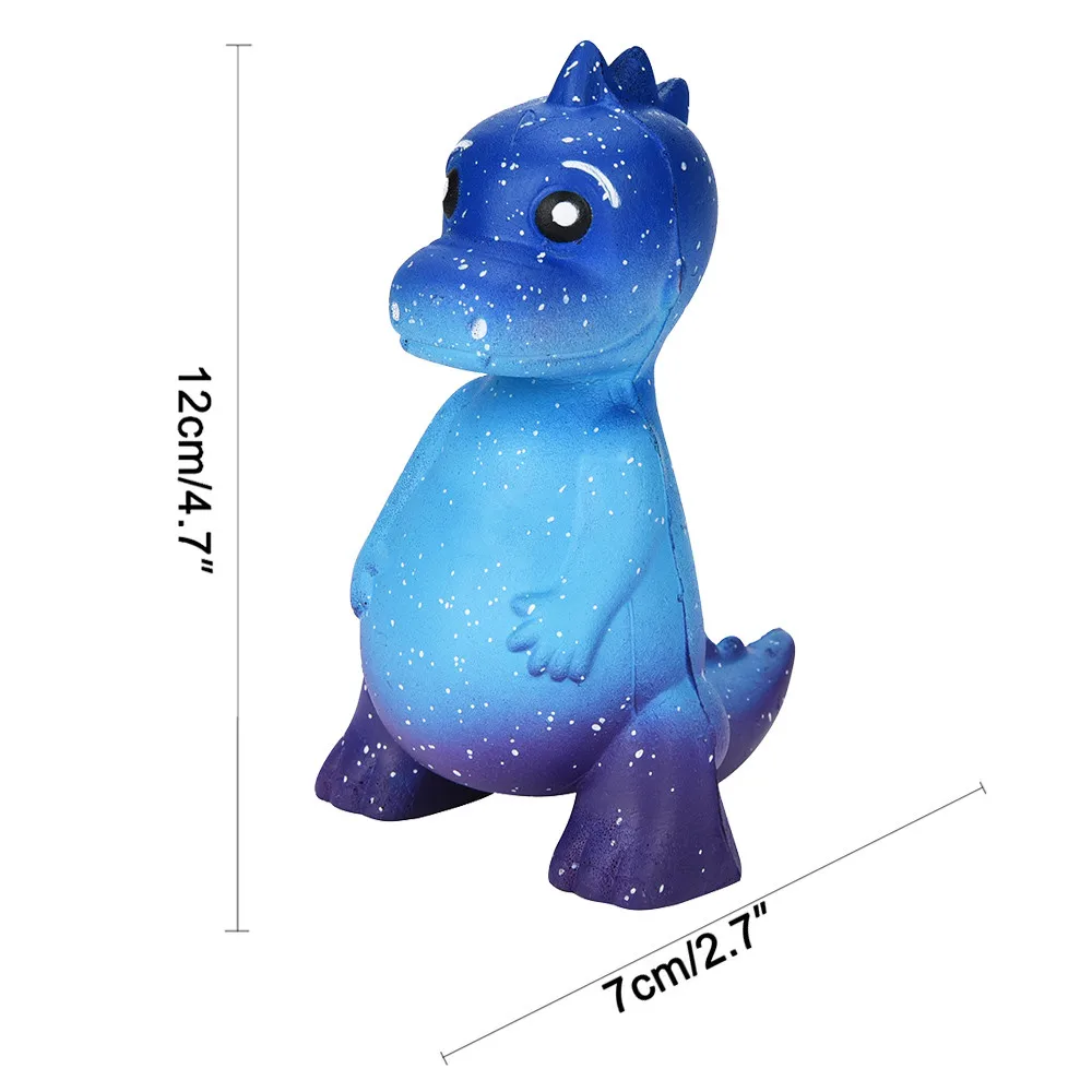 Мягкая игрушка 2019Top Hot Galaxy Dinosaur Rex Squishy Jumbo ароматический крем супер медленно поднимающийся squeetes Toys Juguetes De Los Ninos