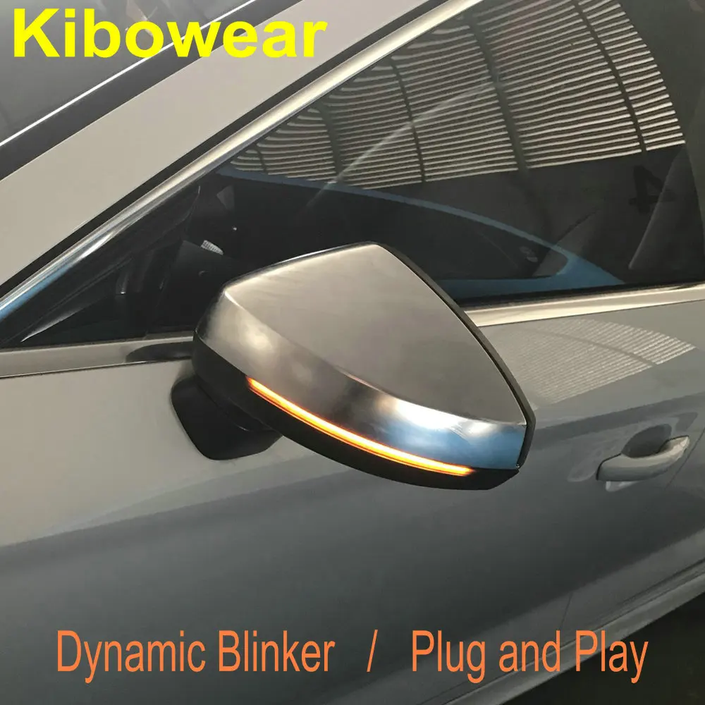 Dynamic Blinker For Audi A3 8v S3 Rs3 S Line Side Mirror Light Ledturn Signal 13 14 15 16 17 18 19 Audi A3 Mirror Audi Mirrormirror Audi Aliexpress