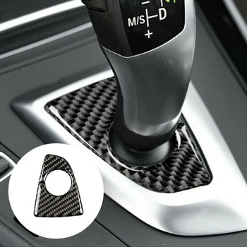 

Carbon Fiber Car Gear Shift Panel Base Cover Trim Stylish For BMW 3 4 Series 3GT F30 F31 F32 F34 LHD