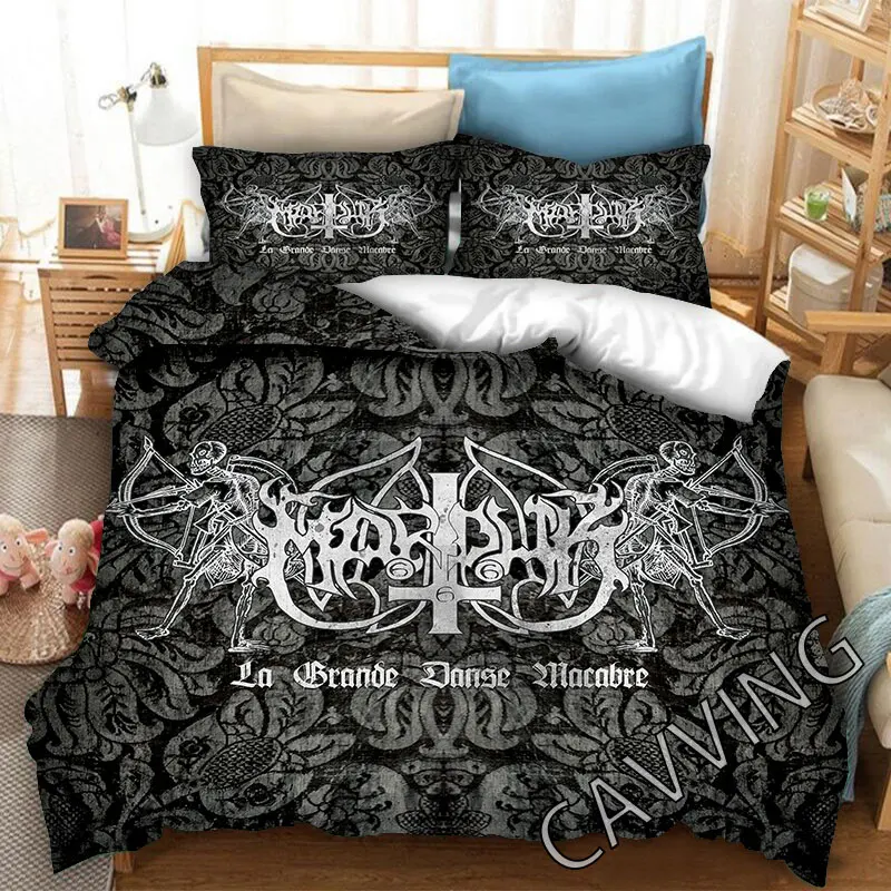 Marduk BAND  3D Printed Bedding Set Duvet Covers & Pillow Cases Comforter Quilt Cover (US/EU/AU Sizes)  H02 