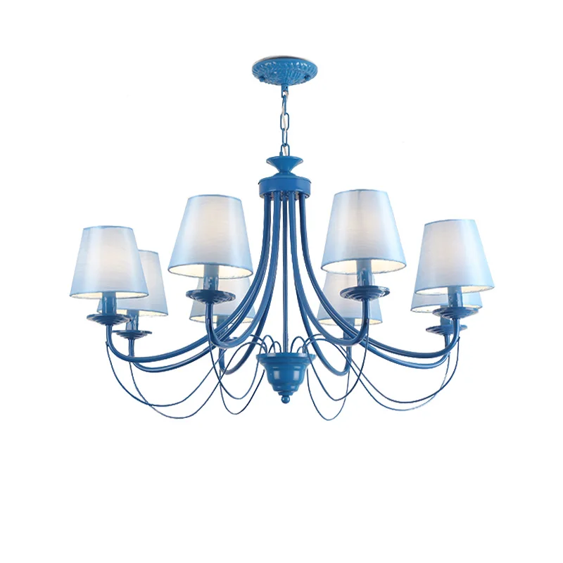 LukLoy Chandelier LED light Bedroom hanging Kitchen Island Black Bright lamp Home lighting Modern room decor | Освещение