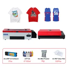 

L1800C A3 DTF Printer Directly Trasnfer Film Heat Transfer PET Film A3 DTF Printer For Tshirt Hoodies DTF Printing Machine