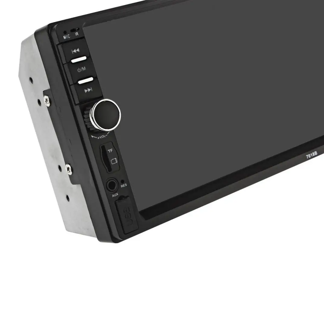 7018B 2 DIN 7 дюймов Автомобильный Bluetooth аудио в тире сенсорный экран автомобильный аудио стерео MP3 MP5 плеер USB