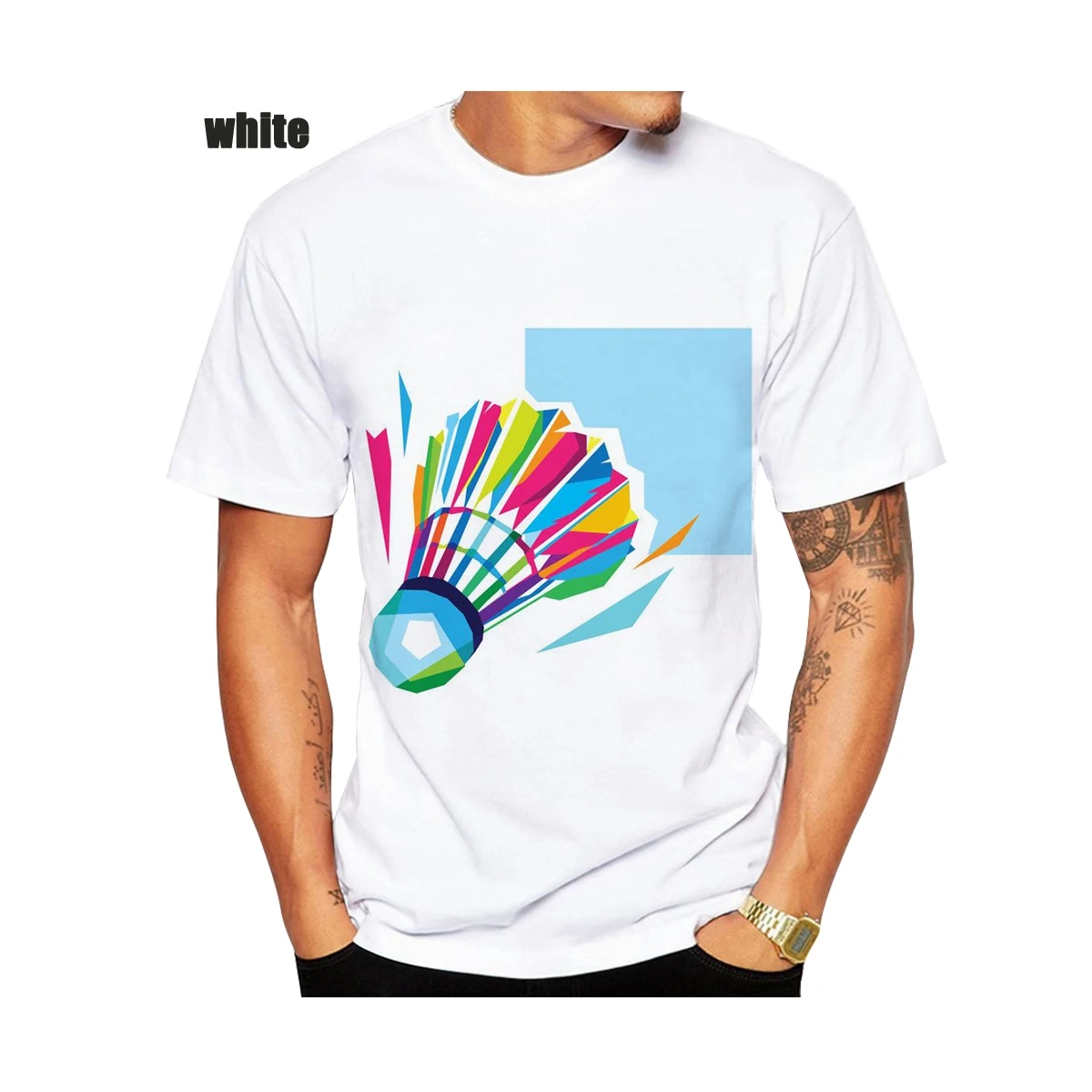 Sports Shirt Badminton Print | Badminton Shirt Men | Badminton Shirt Funny  - Summer New - Aliexpress