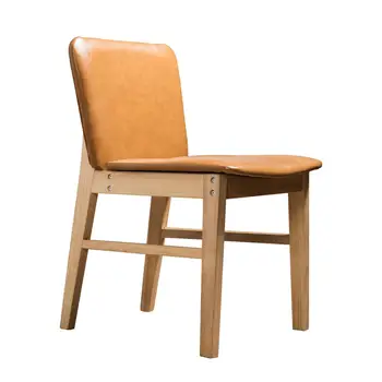 

Nordic Solid Wood Dining Chair Retro Home Leisure Chair Restaurant Coffee Shop Simple Chair