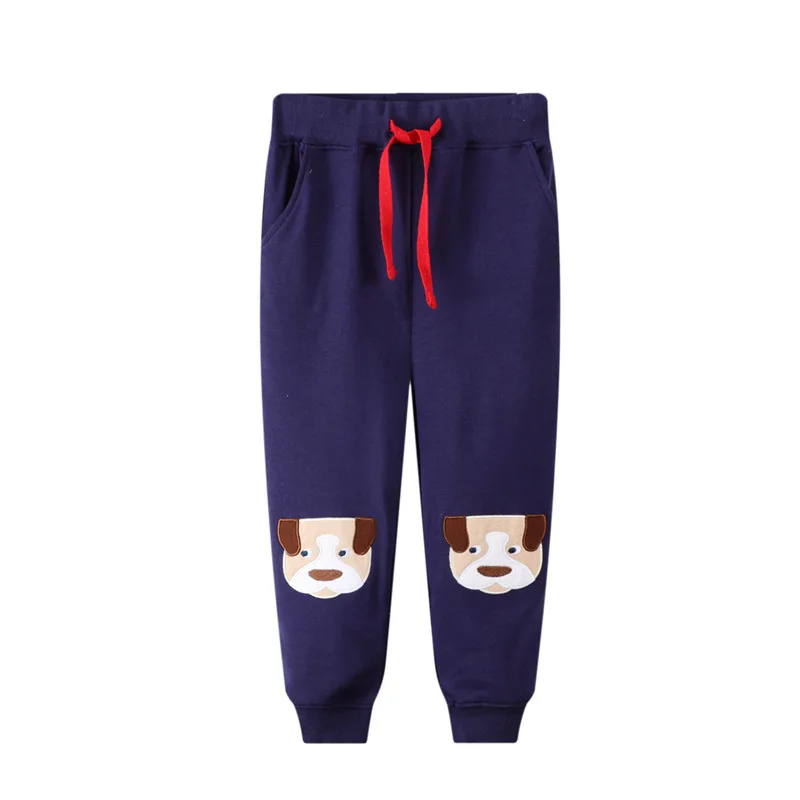 

Jumping meters kids trousers pants with dinosaurs boys sweatpants full length autumn spring children sweatpants 2-7T boys pants