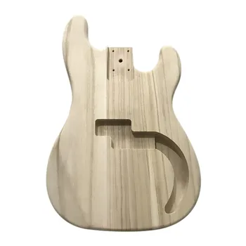 

Polished Wood Type Electric Guitar Barrel DIY Electric Maple Guitar Barrel Body For PB Style Bass Guitar