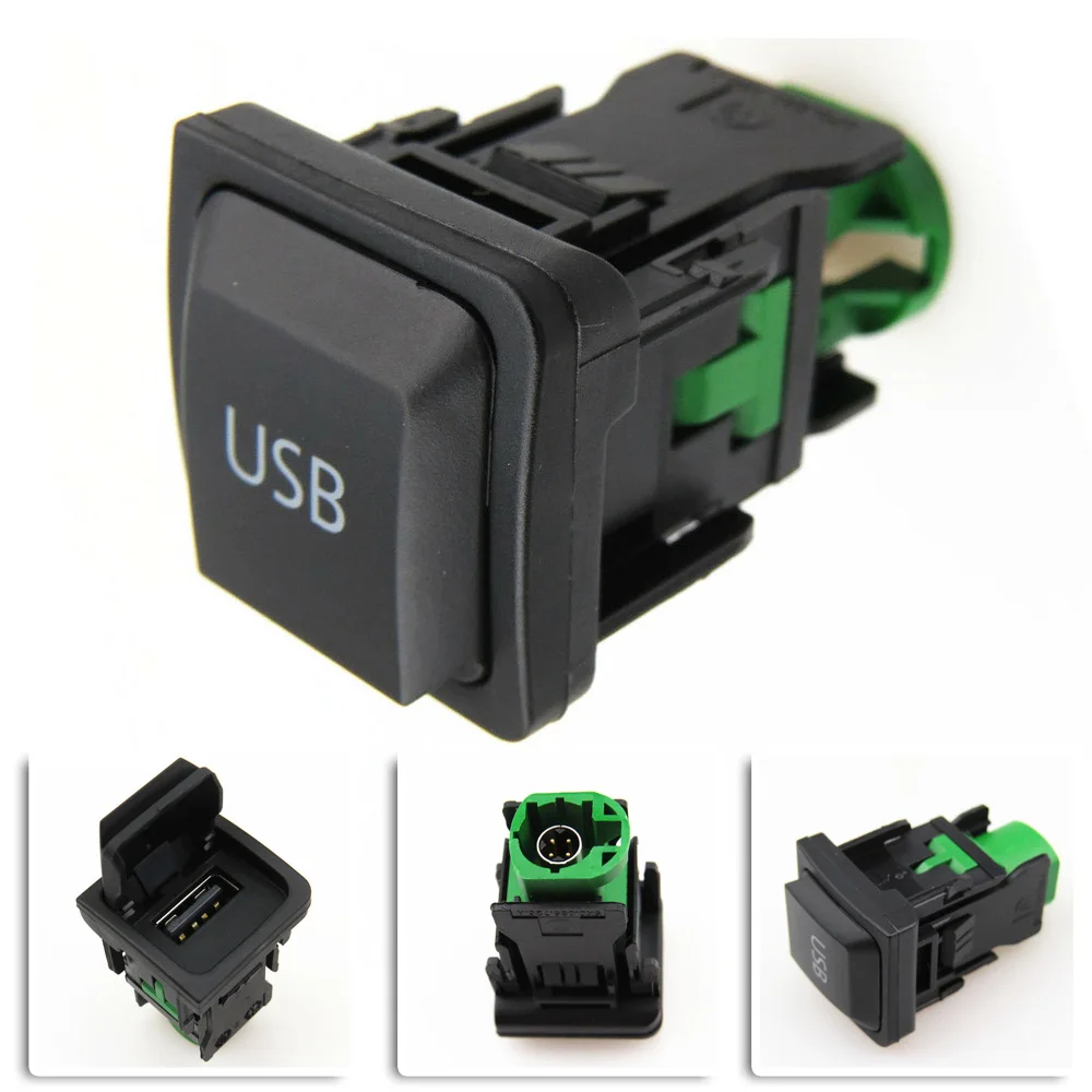 Car Usb Aux Port Auto Replacement 5kd 035 726 A Abs Rcd510 For