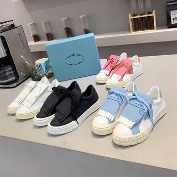 

2020 flat shoes women genuine leather shoes women luxury shoes women designers high quality new fashion size 35-40