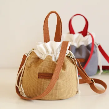 

Canvas Bundle Ms. Bucket Cloth Shoulder Bag/Hand Bag Multipurpose Bags & Shoes