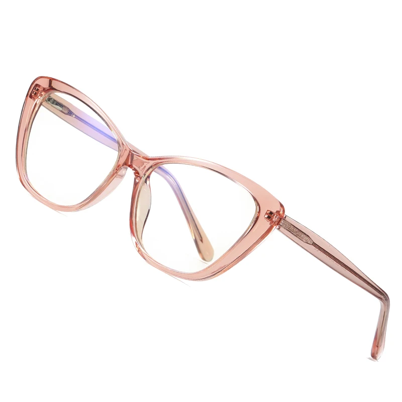

AOFLY BRAND DESIGN 2020 Anti Blue Light Blocking Glasses Cat Eye Optics Frame Vintage Computer Gaming Clear Eyewear Women UV400
