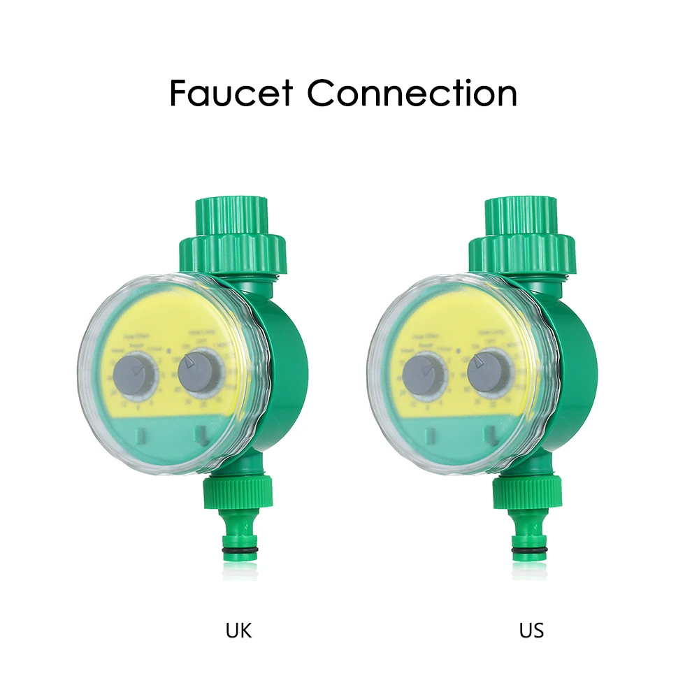 Автоматический умный контроллер орошения ЖК-дисплей таймер полива шланг кран таймер Открытый водонепроницаемый автоматический вкл. US UK