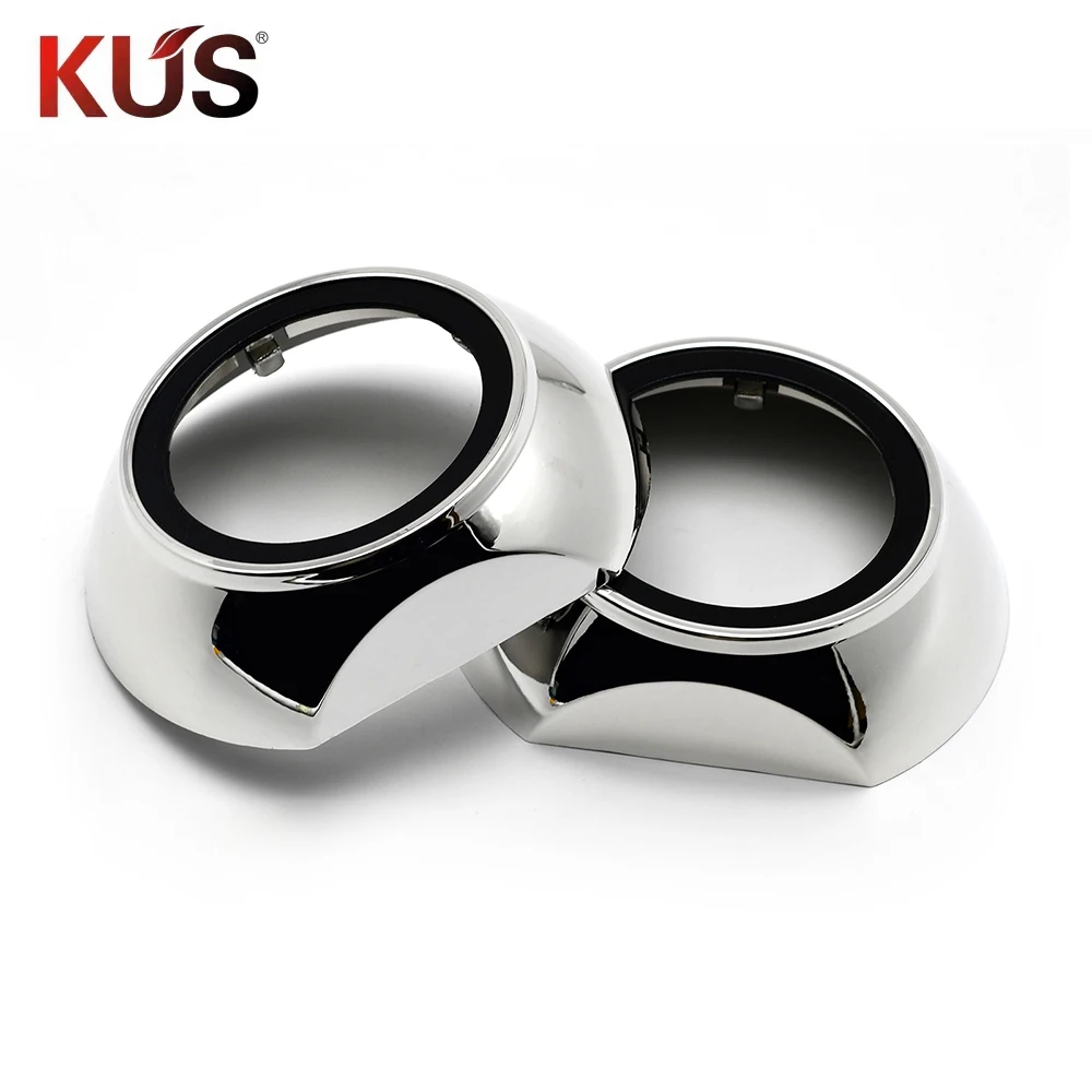 3.0 inch Bi-xenon hid projector lens shrouds mask cover 2pcs H4 Easy Install Q5 LHD RHD hid headlight car styling