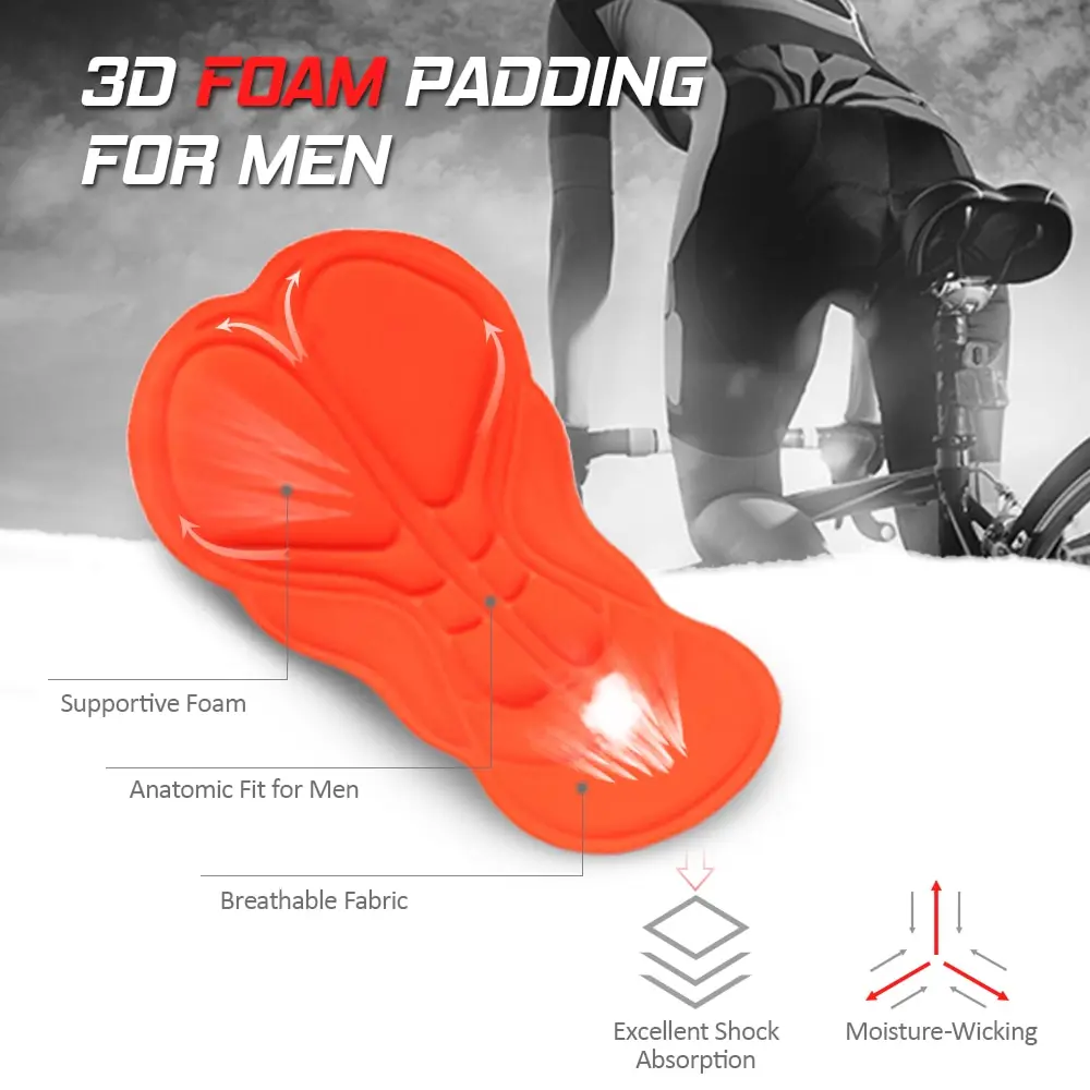 Lixada 3D мягкий MTB шорты Для мужчин велосипед нижнее бельё для девочек Велосипедный спорт езда на велосипеде Езда на велосипеде шорты Нижнее белье Шорты Горный велосипед шорты Одежда для велоспорта
