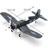 22cm 4D Diy Toys Fighter Assemble Blocks Building Model Airplane Military Model Arms WW2 Germany BF109 UK Hurricane Fighter 2