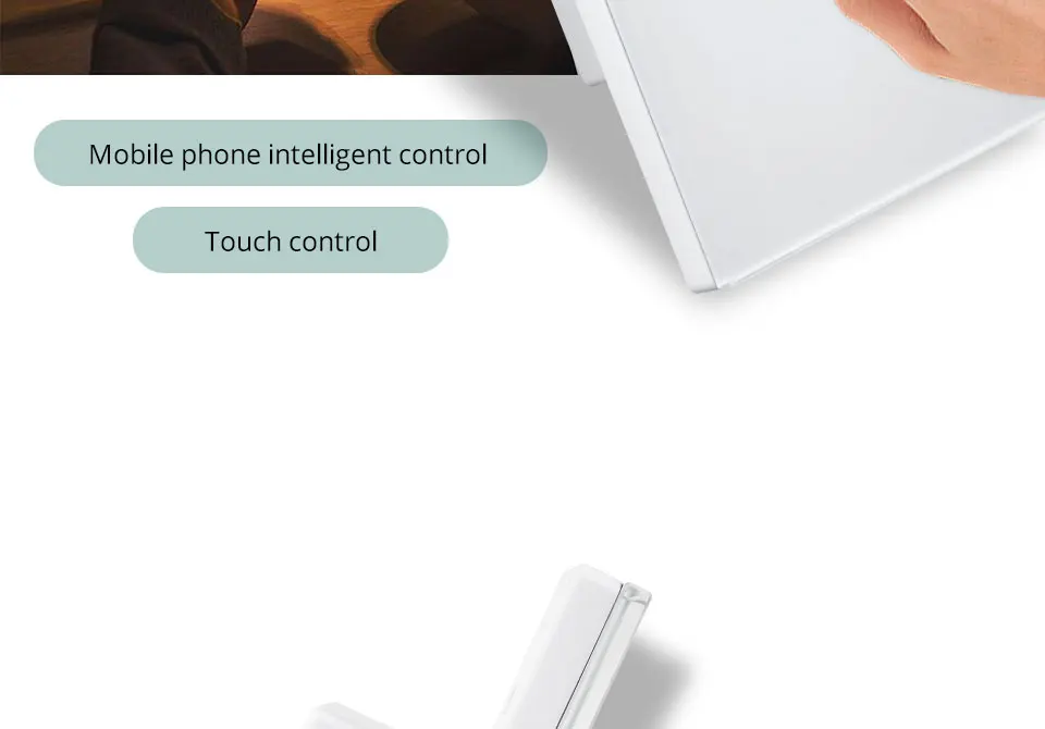 WiFi Smart Light Switch Touch Control Tuya App EU US 1 2 3 gang Glass Panel Wall Switch Work With Alexa Google Assistant IFTTT